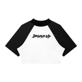 Women’s Color Block Raglan Crop T-Shirt