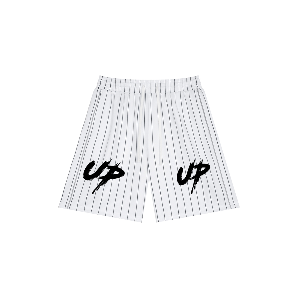 Unisex Striped Loose Fit Shorts