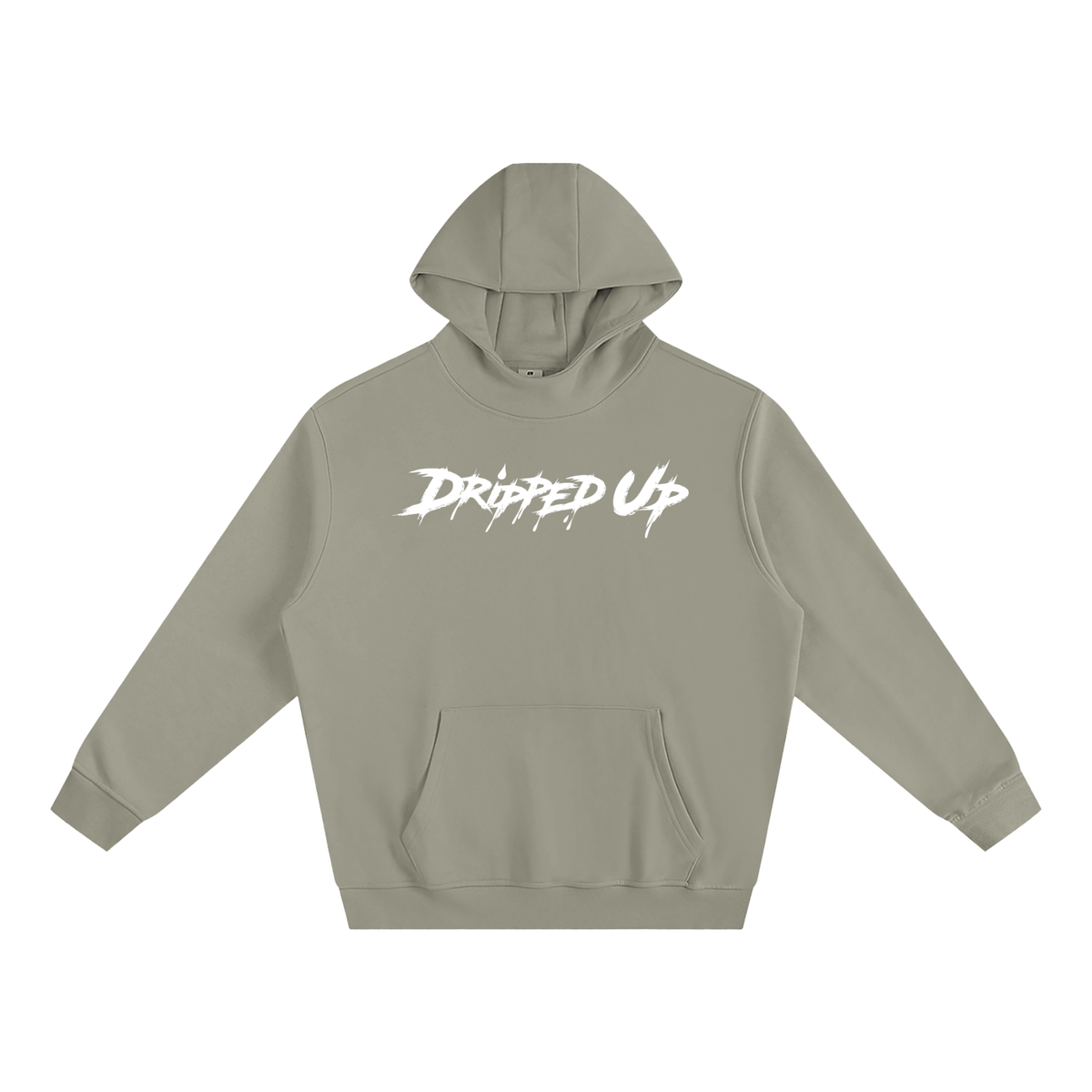 Fleeced High Neck Hoodie