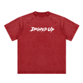 Vintage Washed Raglan Cotton T-Shirt