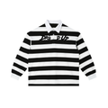 Color Block Stripe Polo Shirt