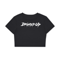Fitted Crop Cotton T-Shirt