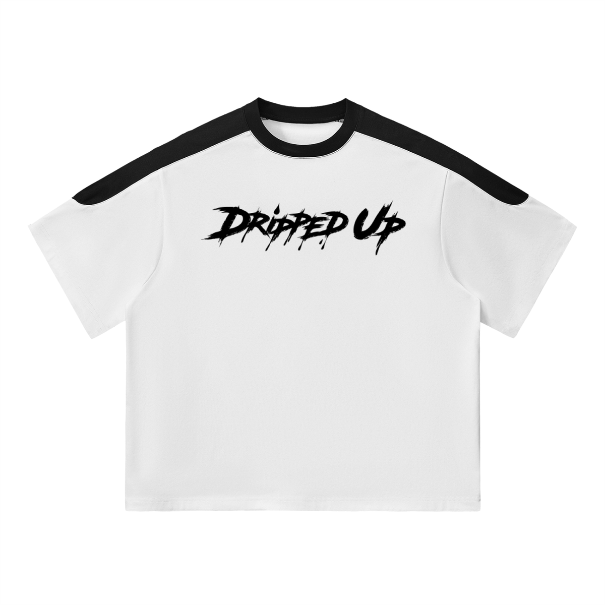 Unisex Color Block Oversized T-Shirt